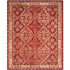 ANATOLIA, RED / IVORY, 8' X 10', Area Rug, AN583B-8