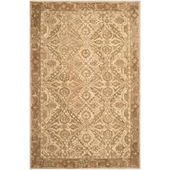 ANATOLIA, IVORY / BROWN, 6' X 9', Area Rug, AN583C-6