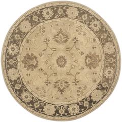 ANATOLIA, IVORY / GREY, 6' X 6' Round, Area Rug