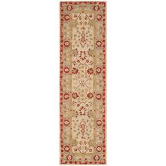 ANATOLIA, IVORY / LIGHT GREEN, 2'-3" X 8', Area Rug