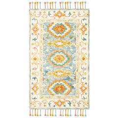 ASPEN, BLUE / IVORY, 2'-3" X 5', Area Rug