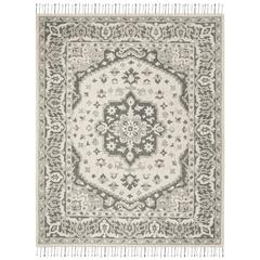 ASPEN, GREY / LIGHT GREY, 8' X 10', Area Rug