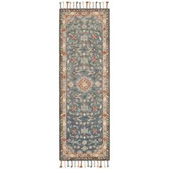 ASPEN, BLUE / RUST, 2'-3" X 11', Area Rug, APN123A-211