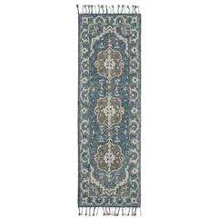 ASPEN, DARK BLUE / GREY, 2'-3" X 5', Area Rug