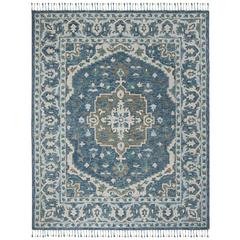 ASPEN, DARK BLUE / GREY, 8' X 10', Area Rug
