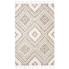 ASPEN, TAUPE / IVORY, 5' X 8', Area Rug