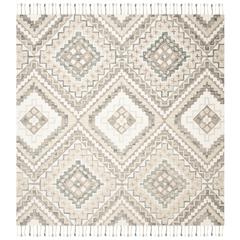 ASPEN, TAUPE / IVORY, 7' X 7' Square, Area Rug