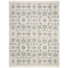 ASPEN, GREEN / GREY, 8' X 10', Area Rug