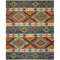 ASPEN, NAVY / IVORY, 8' X 10', Area Rug