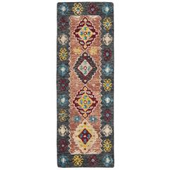 ASPEN, BEIGE / CHARCOAL, 2'-3" X 7', Area Rug