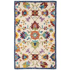 ASPEN, IVORY / BLUE, 2' X 3', Area Rug, APN509A-2
