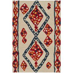 ASPEN, IVORY / MULTI, 2' X 3', Area Rug, APN702A-2