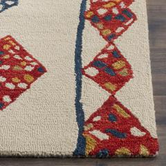 ASPEN, IVORY / MULTI, 3' X 5', Area Rug, APN702A-3