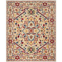 ASPEN, IVORY / MULTI, 8' X 10', Area Rug, APN705A-8