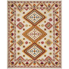 ASPEN, IVORY / MULTI, 8' X 10', Area Rug, APN706A-8