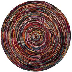 ARUBA, MULTI, 6'-7" X 6'-7" Round, Area Rug, ARB500M-7R