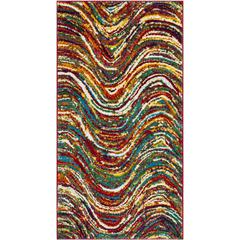 ARUBA, MULTI, 2'-7" X 5', Area Rug, ARB502M-3