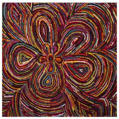 ARUBA, MULTI, 6'-7" X 6'-7" Square, Area Rug, ARB503M-7SQ