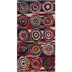 ARUBA, MULTI, 2'-7" X 5', Area Rug, ARB504M-3