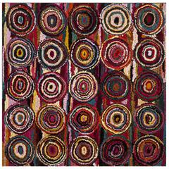 ARUBA, MULTI, 6'-7" X 6'-7" Square, Area Rug, ARB504M-7SQ