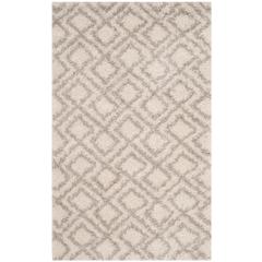 ARIZONA SHAG, IVORY / BEIGE, 3' X 5', Area Rug, ASG740A-3
