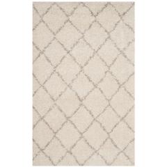 ARIZONA SHAG, IVORY / BEIGE, 3' X 5', Area Rug, ASG742A-3
