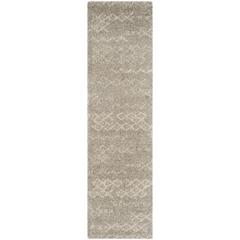 ARIZONA SHAG, GREY / IVORY, 2'-3" X 8', Area Rug, ASG745D-28