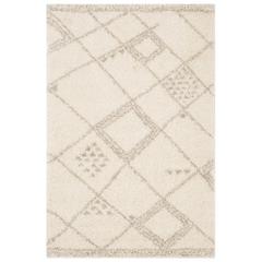 ARIZONA SHAG, IVORY / GREY, 4' X 6', Area Rug, ASG751G-4