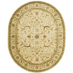 ANTIQUITY, IVORY, 7'-6" X 9'-6" Oval, Area Rug, AT14A-8OV