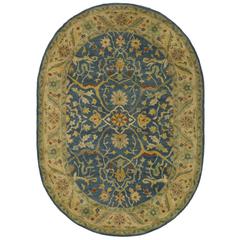 ANTIQUITY, BLUE, 4'-6" X 6'-6" Oval, Area Rug, AT14E-5OV