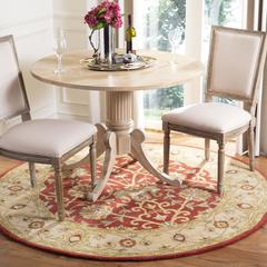 ANTIQUITY, RUST, 6' X 6' Round, Area Rug, AT21A-6R