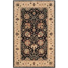 ANTIQUITY, BLACK, 5' X 8', Area Rug, AT21B-5