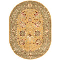 ANTIQUITY, GOLD, 4'-6" X 6'-6" Oval, Area Rug, AT21C-5OV