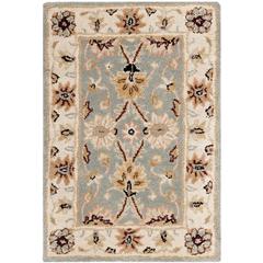 ANTIQUITY, LIGHT BLUE / IVORY, 2' X 3', Area Rug