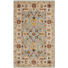 ANTIQUITY, LIGHT BLUE / IVORY, 3' X 5', Area Rug