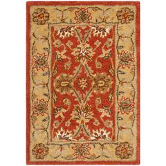 ANTIQUITY, RUST / GOLD, 2' X 3', Area Rug