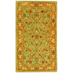 ANTIQUITY, TEAL / BEIGE, 2'-3" X 10', Area Rug