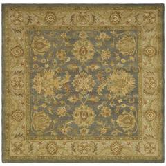 ANTIQUITY, BLUE / BEIGE, 6' X 6' Square, Area Rug, AT312A-6SQ
