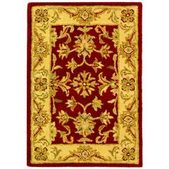 ANTIQUITY, RED / GOLD, 2' X 3', Area Rug