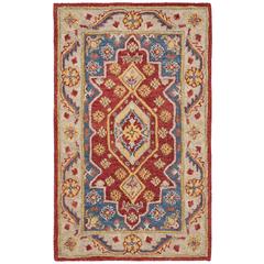 ANTIQUITY, RED / BLUE, 2' X 3', Area Rug, AT503Q-2