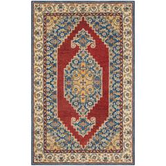 ANTIQUITY, BLUE / RED, 5' X 8', Area Rug, AT505M-5