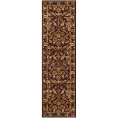 ANTIQUITY, WINE / GOLD, 2'-3" X 8', Area Rug, AT51A-28
