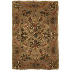 ANTIQUITY, OLIVE / GOLD, 2' X 3', Area Rug