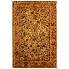 ANTIQUITY, OLIVE / GOLD, 4' X 6', Area Rug, AT52A-4