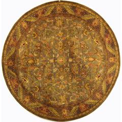 ANTIQUITY, BLUE / GOLD, 8' X 8' Round, Area Rug