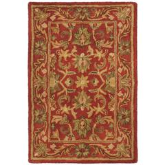 ANTIQUITY, RED / RED, 2' X 3', Area Rug