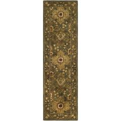 ANTIQUITY, OLIVE, 2'-3" X 8', Area Rug
