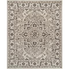 ANTIQUITY, GREY / BEIGE, 8' X 10', Area Rug
