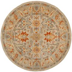 ANTIQUITY, BEIGE / MULTI, 6' X 6' Round, Area Rug, AT63A-6R