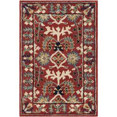 ANTIQUITY, RED / MULTI, 2' X 3', Area Rug